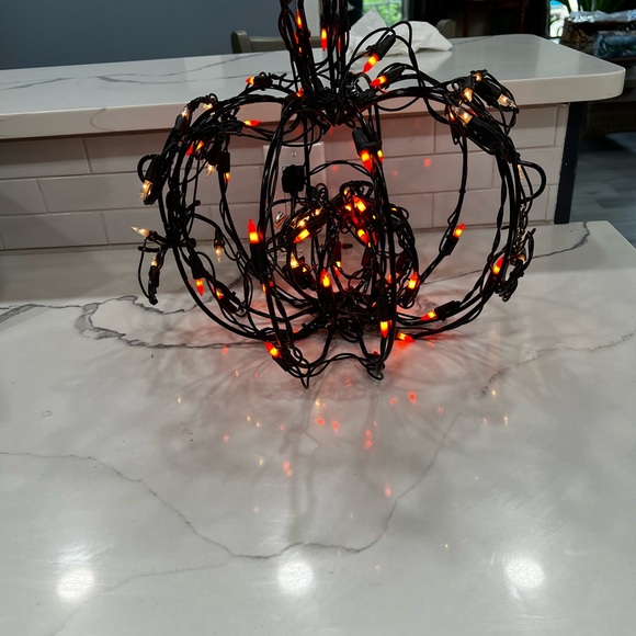 Vintage Halloween 3- D 12” Light Sculpture Pumpkin - Picture 13 of 14